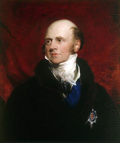 George Hayter Portrait of John, 6th Duke of Bedford china oil painting image